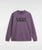 The Vans Womens Classic V Sweatshirt in Grape Jam