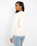 The Vans Womens Classic V BFF Crew Sweatshirt in Turtle Dove