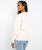 The Vans Womens Classic V BFF Crew Sweatshirt in Turtle Dove