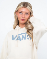 The Vans Womens Classic V BFF Hoodie in Turtle Dove