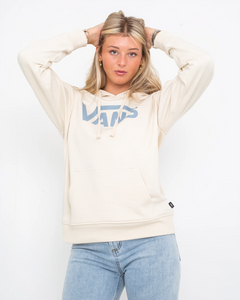 The Vans Womens Classic V BFF Hoodie in Turtle Dove