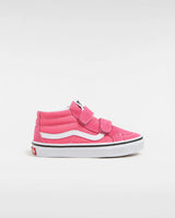 The Vans Girls Girls SK8-Mid Reissue V Shoes in Color Theory Honeysuckle