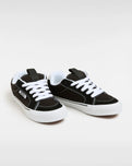 The Vans Mens Chukka Push Shoes in Black & White