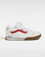 The Vans Mens Rowley XLT Shoes in Red, White & Gum