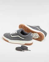 The Vans Mens Hylane Shoes in Pewter & Black