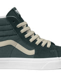 The Vans Womens SK8-HI Shoes in Suede Scarab