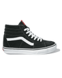 The Vans Womens SK8-HI Shoes in Black & White