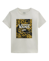 The Vans Womens Warped Floral BFF T-Shirt in Marshmallow