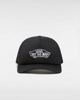 Boys Classic Patch Trucker Cap in Black