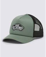 Boys Classic Patch Trucker Cap in Iceberg Green