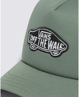 Boys Classic Patch Trucker Cap in Iceberg Green