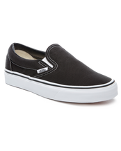 The Vans Mens Classic Slip-On Shoes (2022) in Black