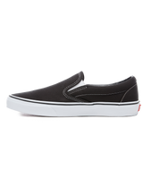 The Vans Mens Classic Slip-On Shoes (2022) in Black