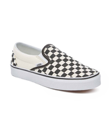 The Vans Mens Classic Slip-Ons in Black & White