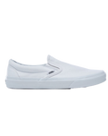 The Vans Womens Classic Slip-On Shoes in White