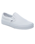 The Vans Womens Classic Slip-On Shoes in White