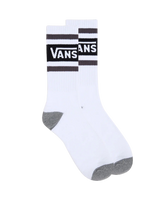 Drop V Crew Socks in Black & Asphalt