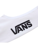 The Vans Mens Classic No Show 3 Pack in White & Black