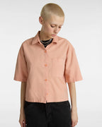 The Vans Womens Mcmillan Shirt in Copper Tan