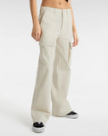 Arroyo Wide Cargo Trousers in Turtledove