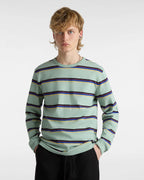 The Vans Mens Leffco Jumper in Iceberg Green