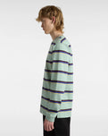 The Vans Mens Leffco Jumper in Iceberg Green