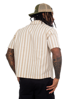 The Vans Mens Spitfire Wheels Shirt in Turtledove