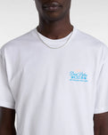 Dual Palms Club T-Shirt in White