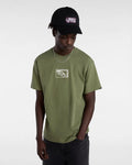 Tech Box T-Shirt in Olivine