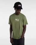 Tech Box T-Shirt in Olivine