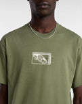 Tech Box T-Shirt in Olivine