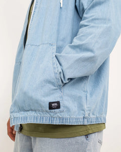 The Vans Mens Ashford Denim Jacket in Stone Wash