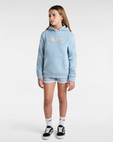 The Vans Girls Girls Always Growing Hoodie in Dusty Blue