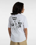 The Vans Boys Boys Skeleton T-Shirt in White