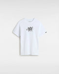 The Vans Boys Boys Skeleton T-Shirt in White