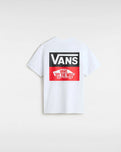 The Vans Boys Boys OG Logo T-Shirt in White