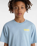 The Vans Boys Boys Stay Cool T-Shirt in Dusty Blue