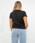 The Vans Womens Rugged Box T-Shirt in Black