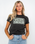 The Vans Womens Rugged Box T-Shirt in Black