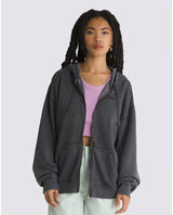 The Vans Womens Everyday Zip Hoodie in Black