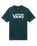 The Vans Mens Classic T-Shirt in Deep Teal & White