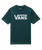 The Vans Mens Classic T-Shirt in Deep Teal & White