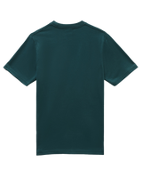 The Vans Mens Classic T-Shirt in Deep Teal & White