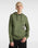 The Vans Womens Dazed Strange Hoodie in Olive