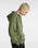 The Vans Womens Dazed Strange Hoodie in Olive