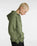 The Vans Womens Dazed Strange Hoodie in Olive