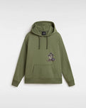 The Vans Womens Dazed Strange Hoodie in Olive