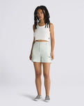 The Vans Womens Sidewalk Cargo Walkshorts in Pale Aqua