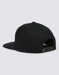 Circle Snapback Cap in Black