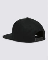 Circle Snapback Cap in Black